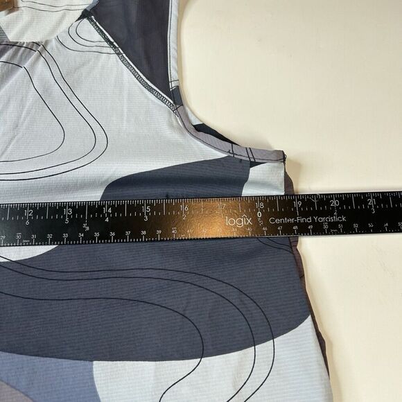 INDYEVA Top Women’s Small Steek II Sleeveless Tank Raindrop Rock Print Outdoor - Picture 5 of 9